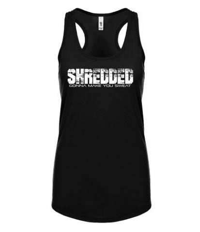 Shredded 'Gonna Make You Sweat' Tank Top